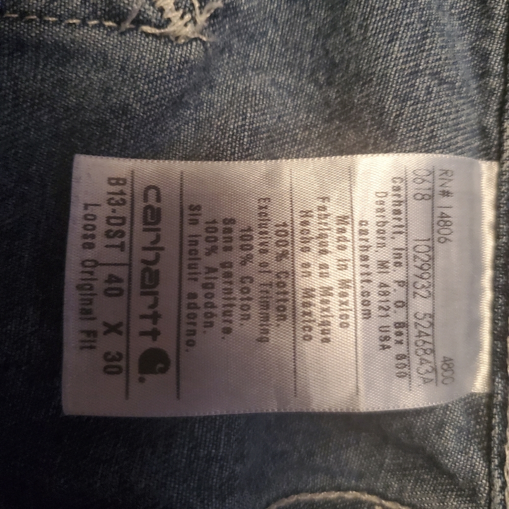 Carhartt carpenter jeans